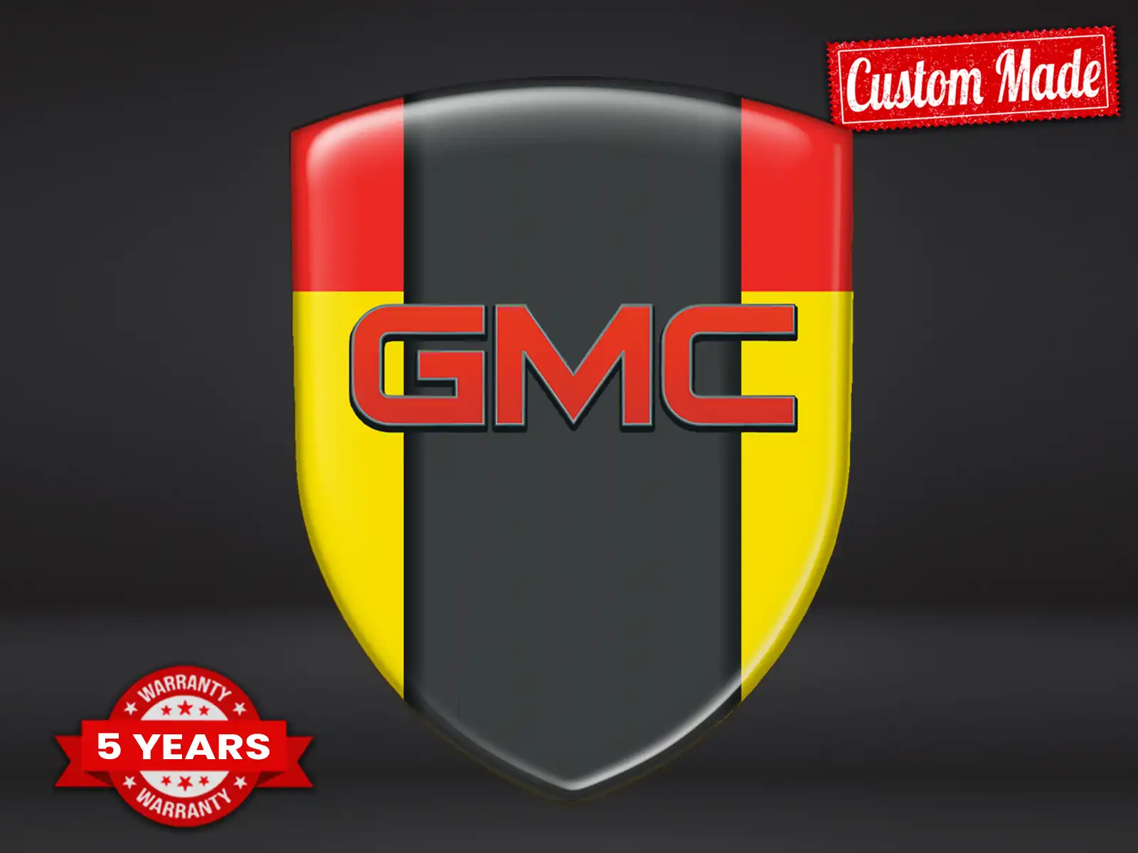 GMC Decalcomanie Auto su Misura Resistenti Pregio Pro